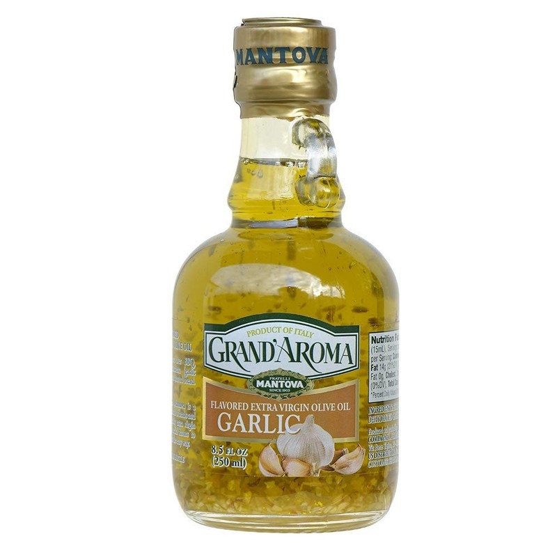 8.5 Fl Oz Pair of Garlic Infused Extra Virgin Olive Oil - 100% Natural Quality gallery