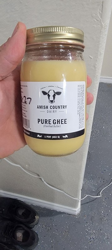 16oz. Amish Ghee or Clarified Butter