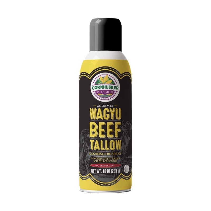 Cornhusker Kitchen Wagyu Beef Tallow Cooking Oil Spray 10 oz Canister gallery