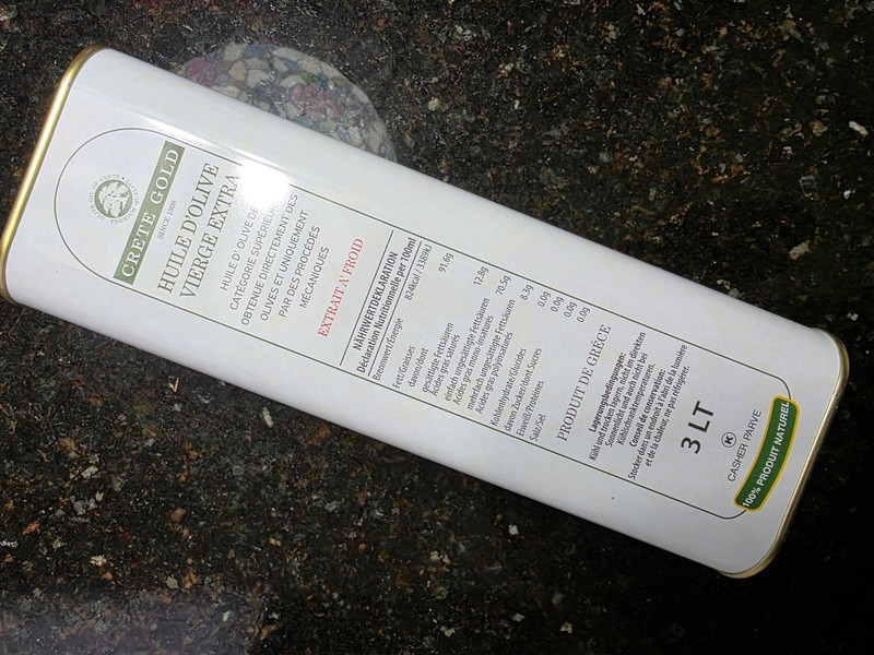 3L 101.4oz EXTRA VIRGIN OLIVE OIL CRETE GOLD = ELIROS GREECE VIA COLD EXTRACTION gallery