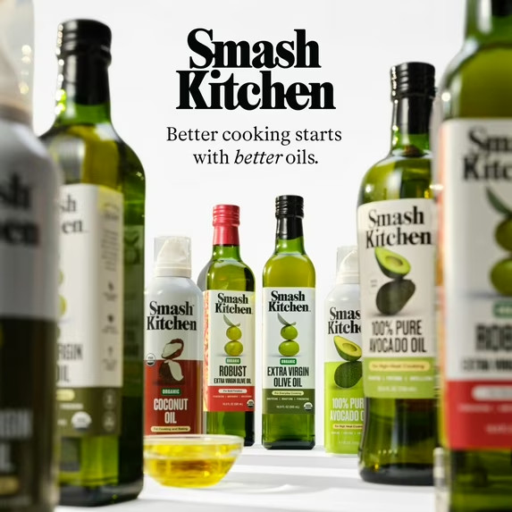 Smash Kitchen Organic Classic Extra Virgin Olive Oil, 16.9 fl oz gallery