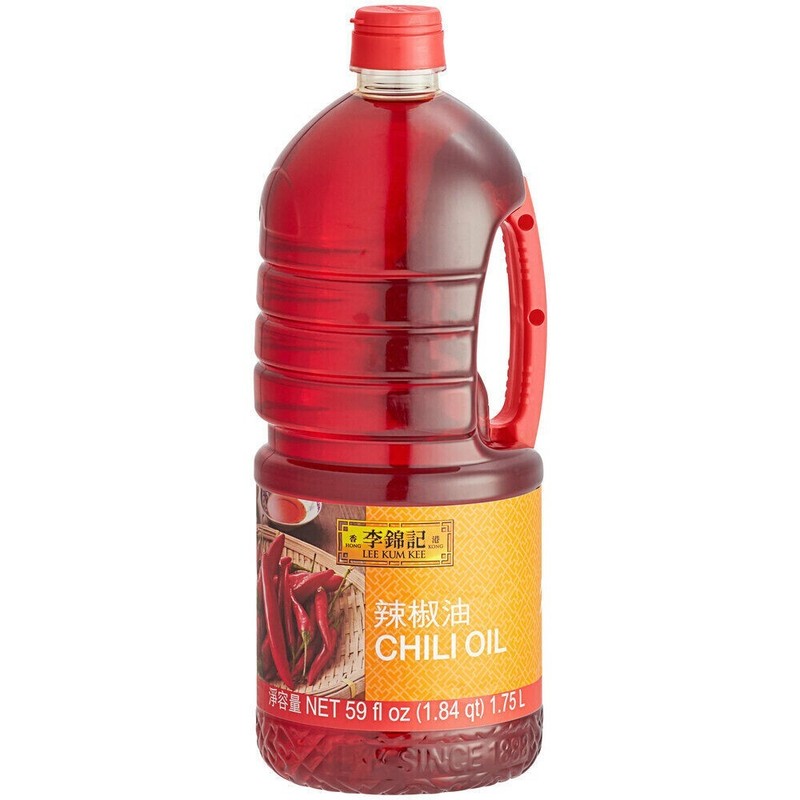 Lee Kum Kee LKK Chili Oil 59 oz ( Pack of 3 ) ~Exp 11/2025