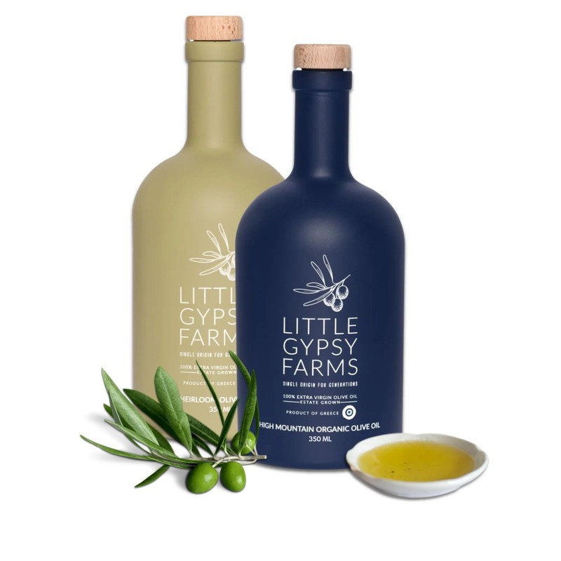 Cooking & Dipping Set | High Mountain Organic & Heirloom EVOO from Little Gyp…