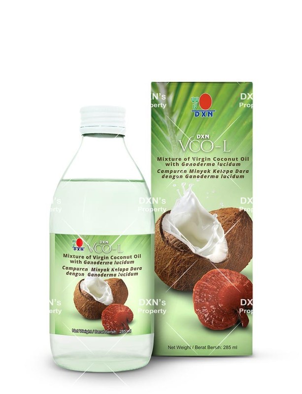DXN Extra Virgin Coconut Oil VCO with Ganoderma Lucidum 285 ml EXPRESS SHIPPING gallery