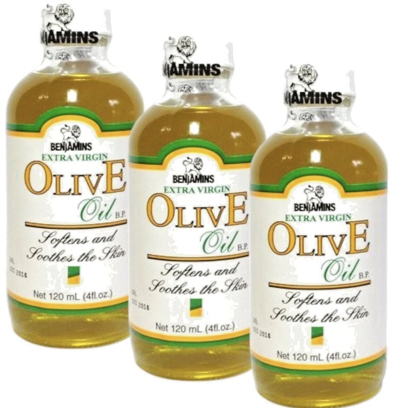 Benjamins Extra Virgin Olive Oil 4oz – 3-pack US BASED