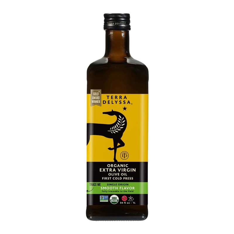 Terra Delyssa Organic Extra Virgin Olive Oil Glass Bottle gallery