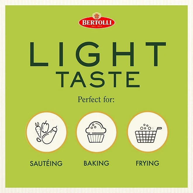 Bertolli Extra Light Olive Oil, 67.6 fl. oz gallery