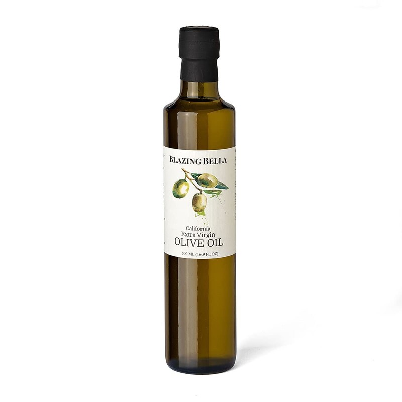 Blazing Bella Organic Cold Pressed Extra Virgin Olive Oil from California, Sm…