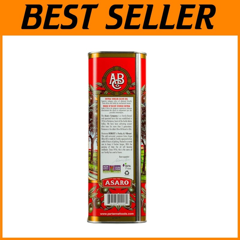 Sicilian Extra Virgin Olive Oil - - 101 fl oz