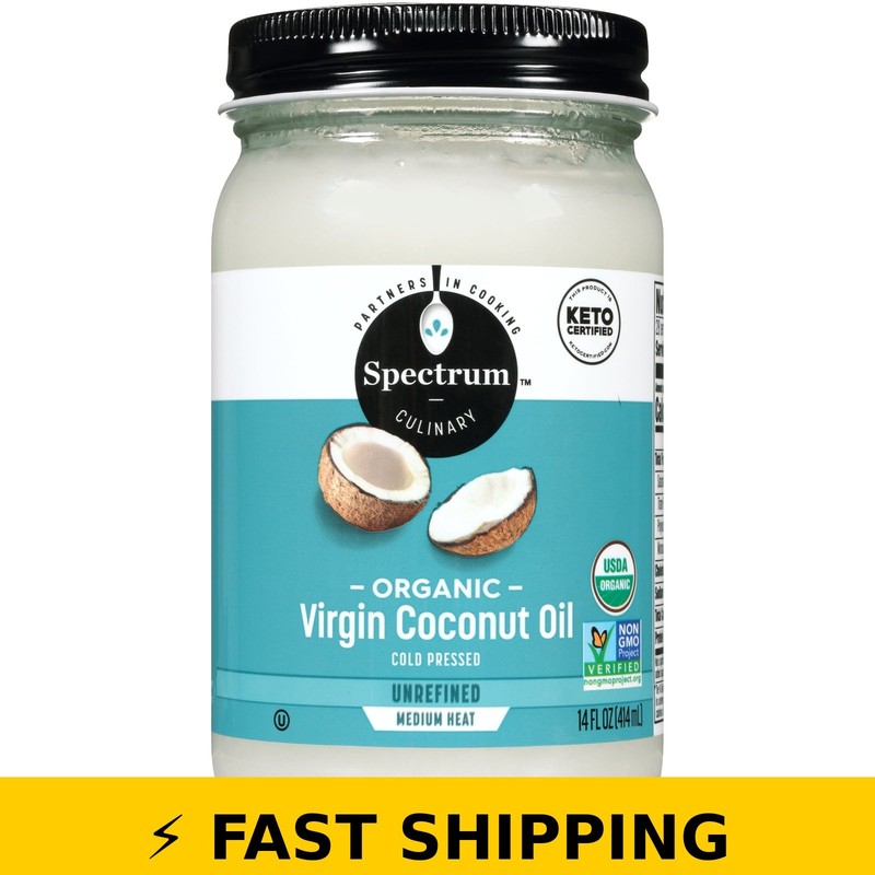 Spectrum Naturals Organic Coconut Oil, 14 fl oz