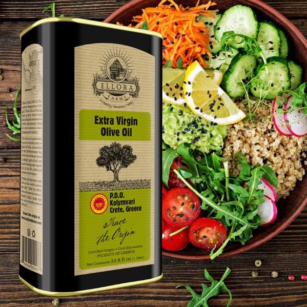 Ellora Farms Extra Virgin Olive Oil 3 Pack 33.8 Fl Oz Single Origin PDO gallery