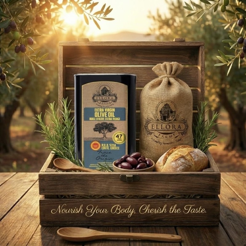 Ellora Farms, Greek Extra Virgin Olive Oil, Certified PDO SITIA, Single Estat... gallery