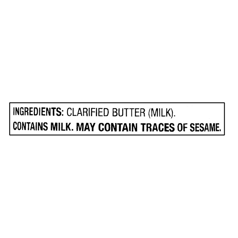 Great Value Grassfed Ghee Clarified Butter Jar, 13oz Full gallery