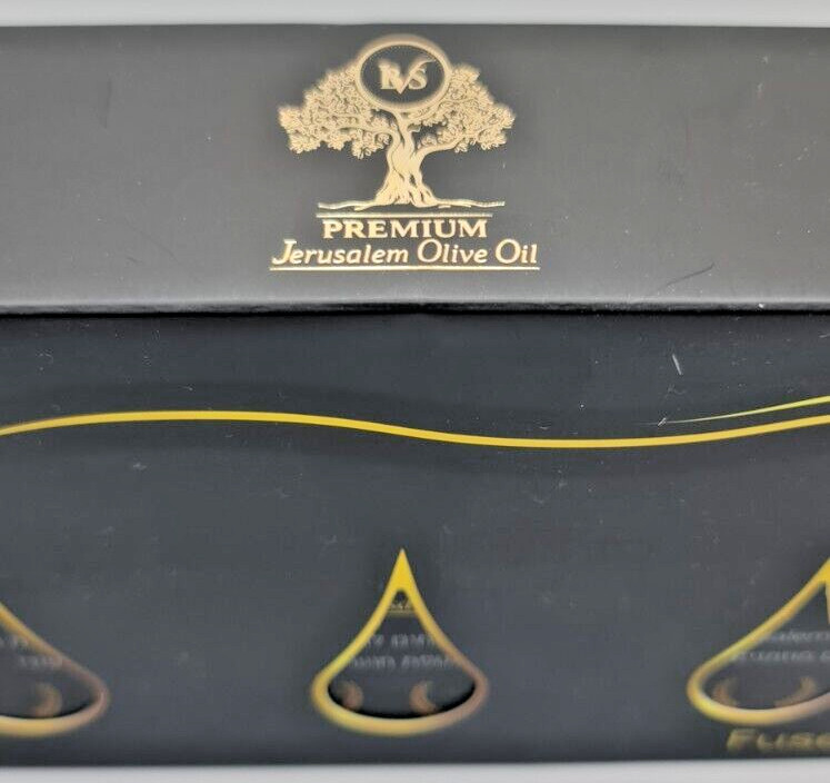 Virgin Organic Fresh Premium Olive Oil Holy Land Jerusalem Olive Trees, Set of 5 gallery