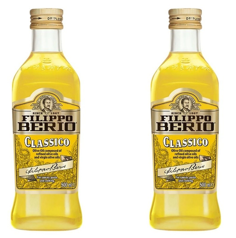 Filippo Berio Classico Olive Oil 500ml PACK OF 2