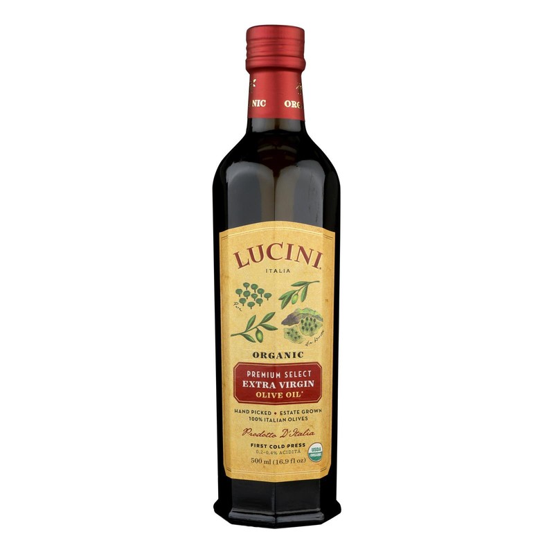Lucini Italia Olive Oil – Organic – X-Virgin – Large – Case of 6 – 16.9 fl oz