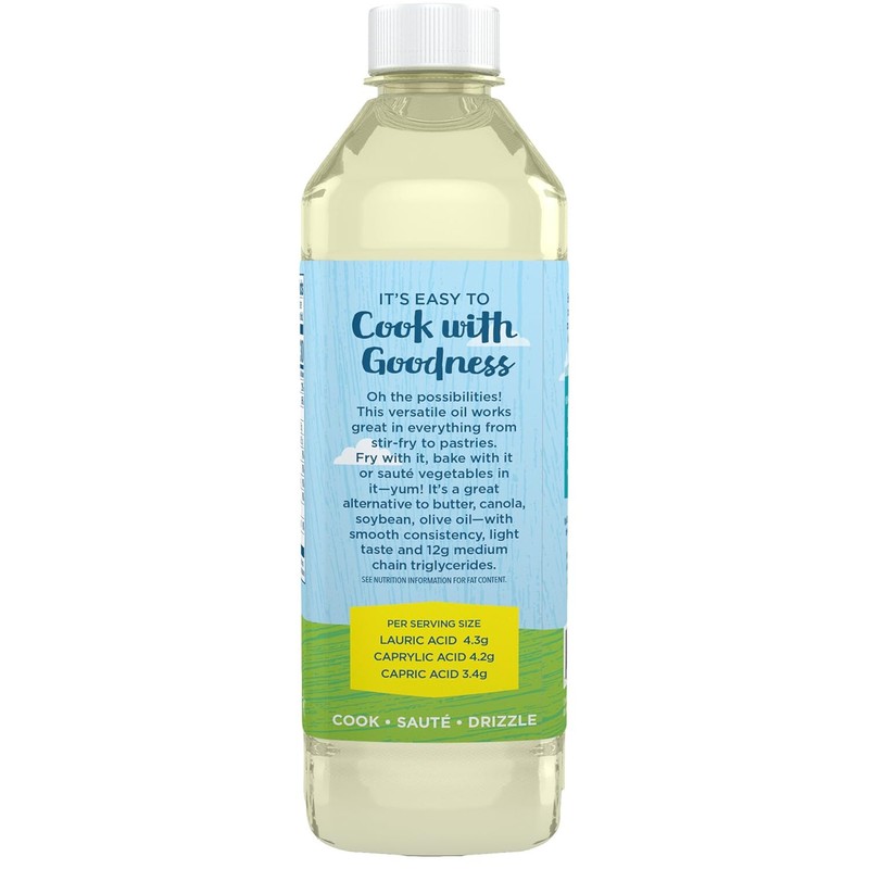 Carrington Farms Organic Liquid Coconut Oil-Gluten Free & Non-GMO FOR COOKING 16 gallery
