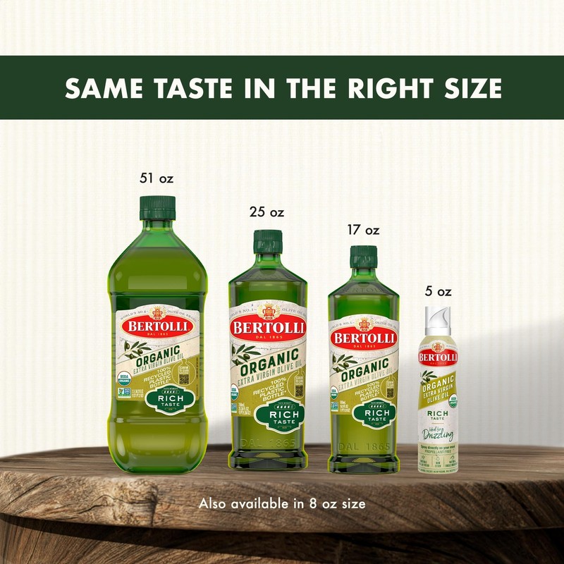 Organic Extra Virgin Olive Oil, Rich Taste, First Cold Pressed, Contains Poly... gallery