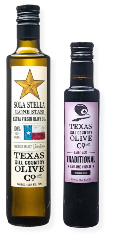 Olive Oil and Balsamic Vinegar Salad Set Sola Stella Extra Virgin Olive Oil 5…