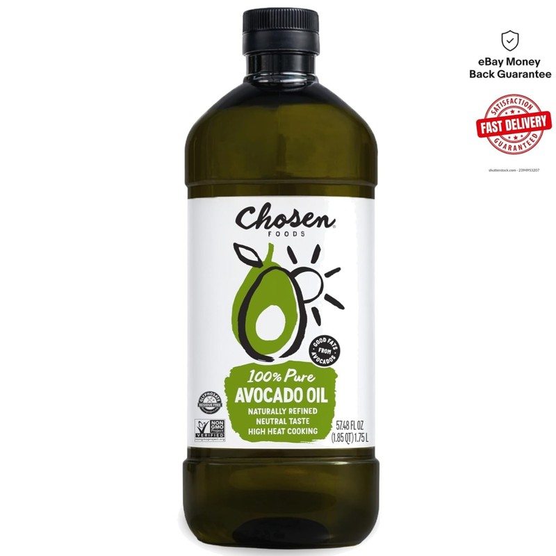 Keto-Friendly Avocado Oil – 1.75L, 100% Pure, Rich in Good Fats and Antioxidants