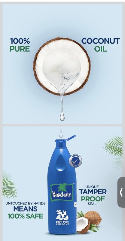 Parachute 100% Pure Coconut Oil Cooking Oil, Pure Style gallery