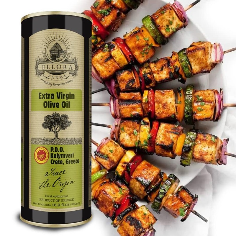 Single Estate Extra Virgin Olive Oil, PDO Crete, Greece, 17 oz. Tin, Pack of 2 gallery