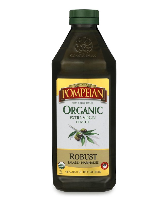 USDA Organic Robust Extra Virgin Olive Oil, First Cold Pressed, Full-Bodied F…
