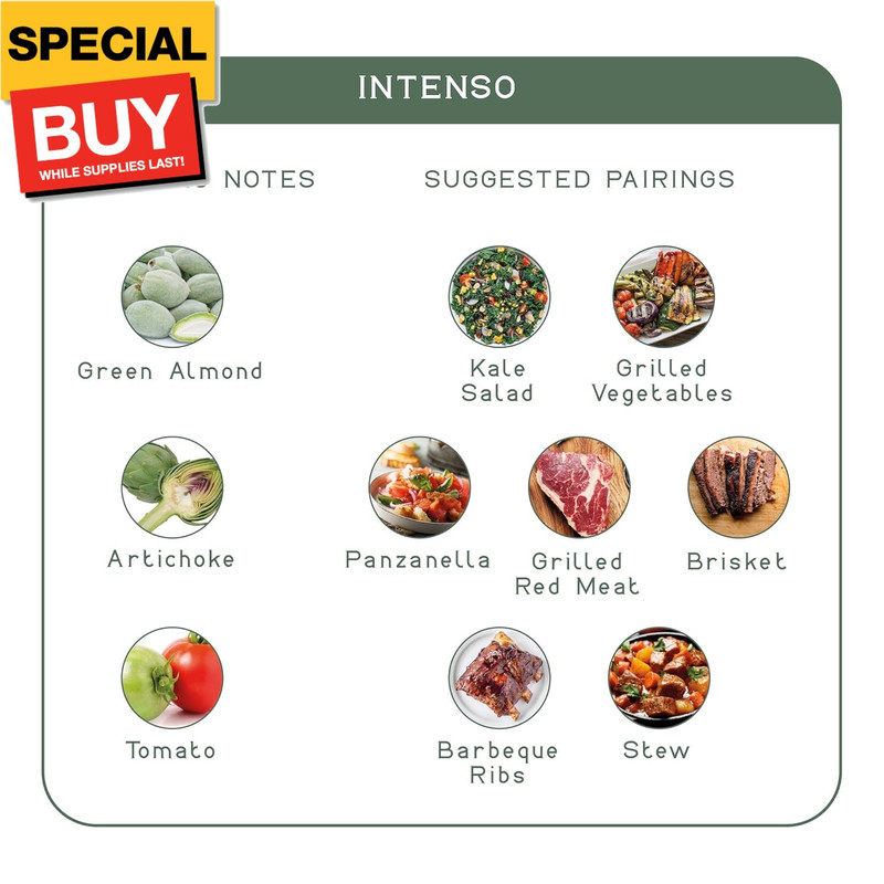 Intenso +900 mg/kg Polyphenol Rich Organic Extra Virgin Olive Oil, New 2024-2025 gallery