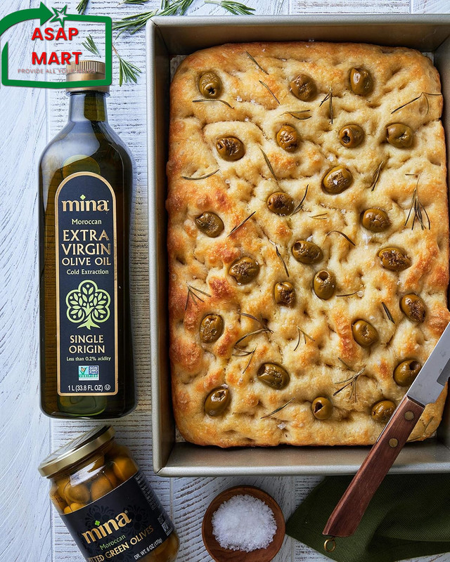 Mina Olive Oil Extra Virgin 68 Fl Oz, New Harvest, Polyphenol Rich Olive Oil for gallery