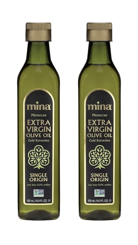 Mina Extra Virgin Olive Oil Single Origin Gourmet Moroccan Olive Oil Cold 16.9 o gallery