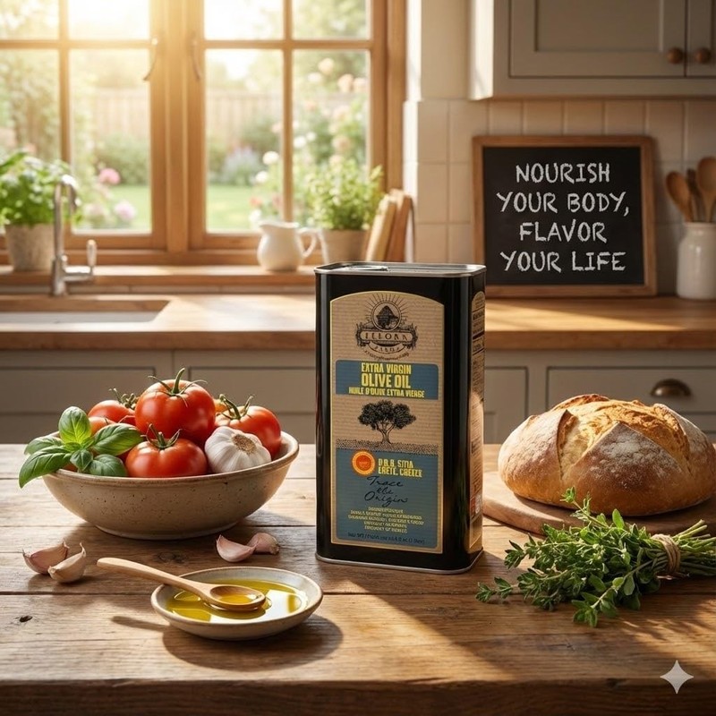 Ellora Farms, Greek Extra Virgin Olive Oil, Certified PDO SITIA, Single Estat... gallery