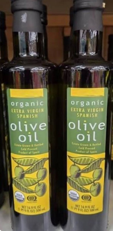 TRADER JOE'S SPANISH ORGANIC EXTRA VIRGIN OLIVE OIL NET 16.9 fl.oz gallery