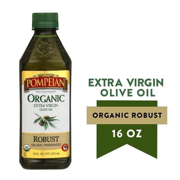 Pompeian Organic Robust Extra Virgin Olive Oil 16 fl oz Organic EVOO