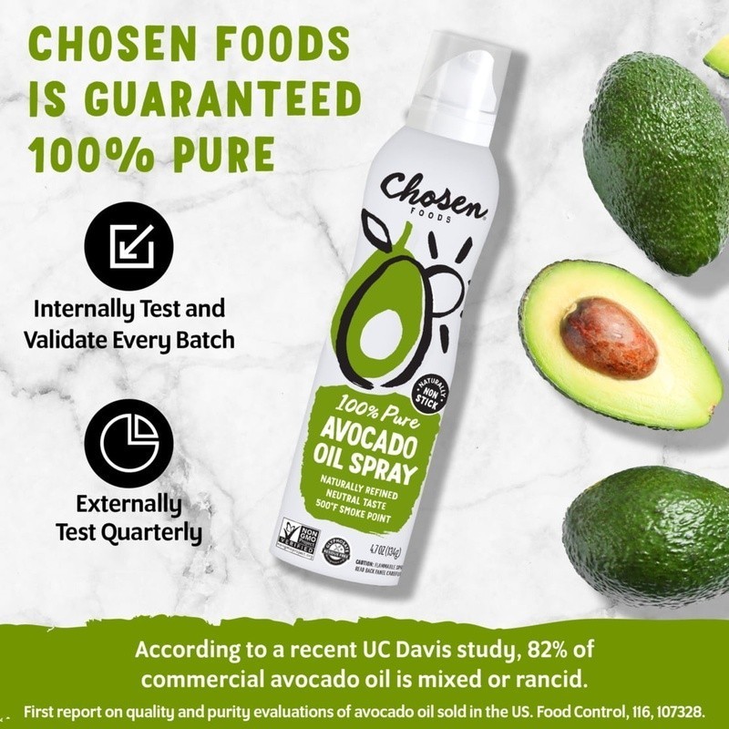 100% Pure Avocado Oil Spray Non-Stick Cooking Spray Non-GMO Gluten-Free 500°F US gallery