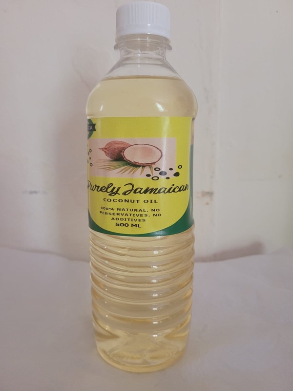 Pure Jamaican coconut oil