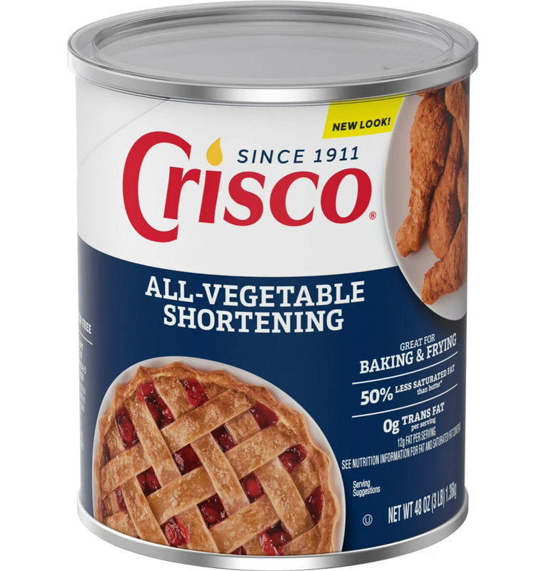 Crisco All-Vegetable Shortening, 48 oz