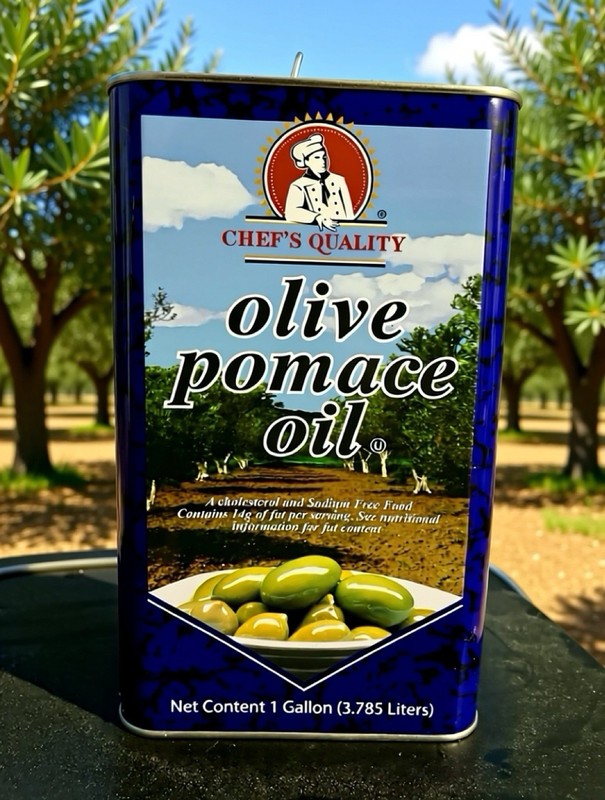 Chef’s Quality Olive Pomace Oil – 1 Gallon (3.785 Liters)