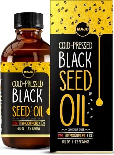 Pure Black Seed Oil - Cold-Pressed 8 oz, High Thymoquinone, Turkish Black Cumin gallery