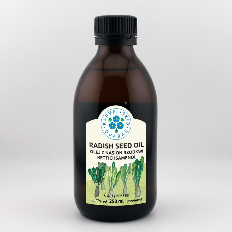 Cold Pressed Radish Seed Oil 250ml – 100% Pure & Natural