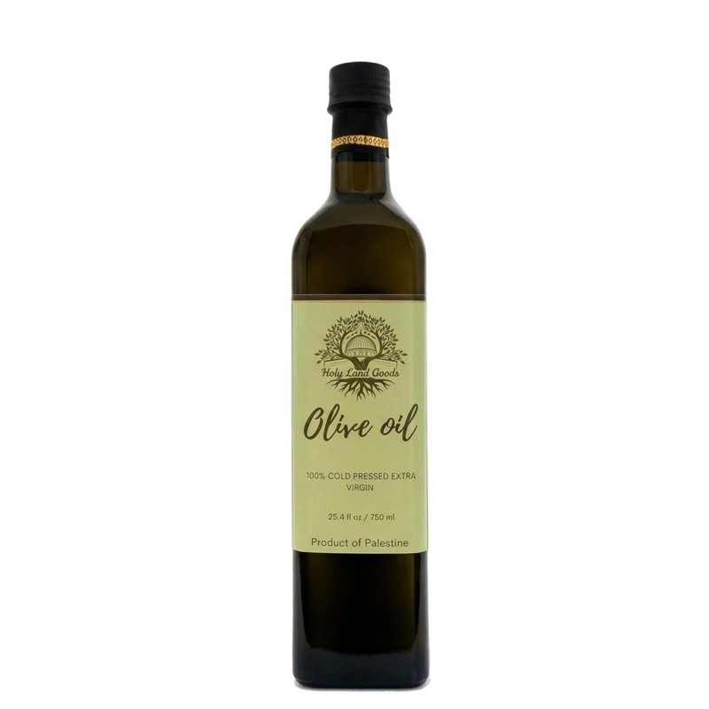 Holy Land Goods Palestinian Extra Virgin Levantine Olive Oil 750mL