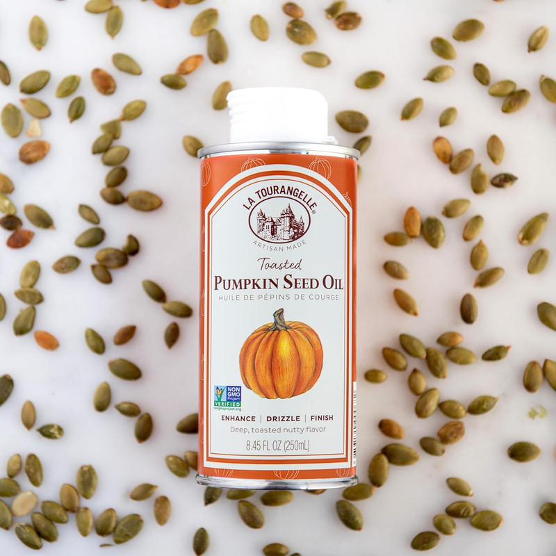 , Toasted Pumpkin Seed Oil, Great for Cooking, Salad Dressings, P gallery