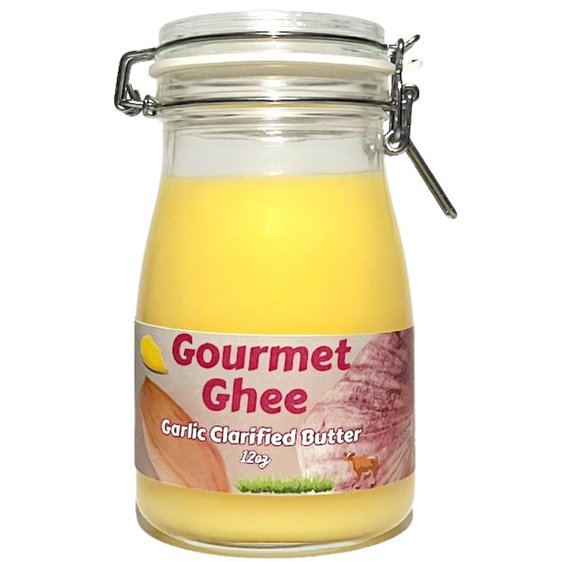 Premium Gourmet Garlic Clarified Butter – Natural Healthy Ghee