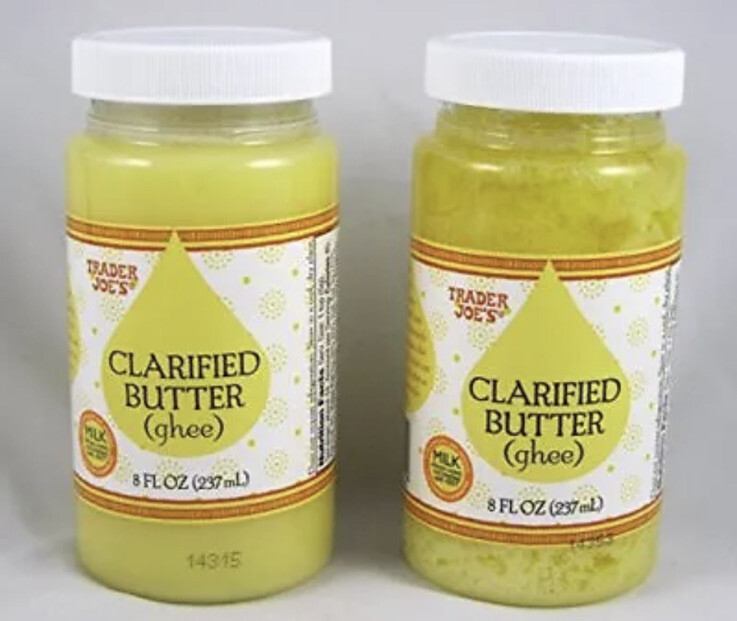 2-Pack Trader Joe’s Joes Clarified Butter Ghee 8 FL Oz 237 mL NEW Fresh Stock