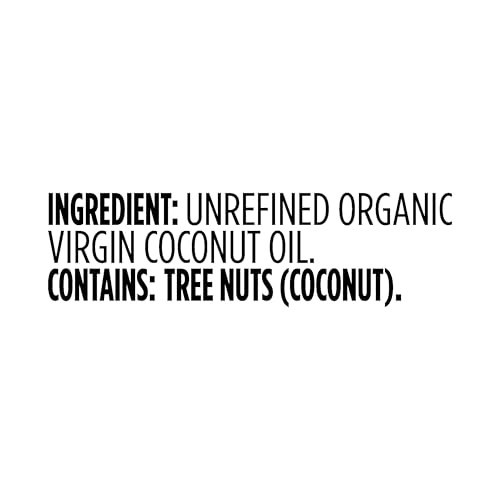 Organic Virgin Coconut Oil - 30 Fl Oz, Cold Pressed, Non-GMO, Cooking & Skin Car gallery