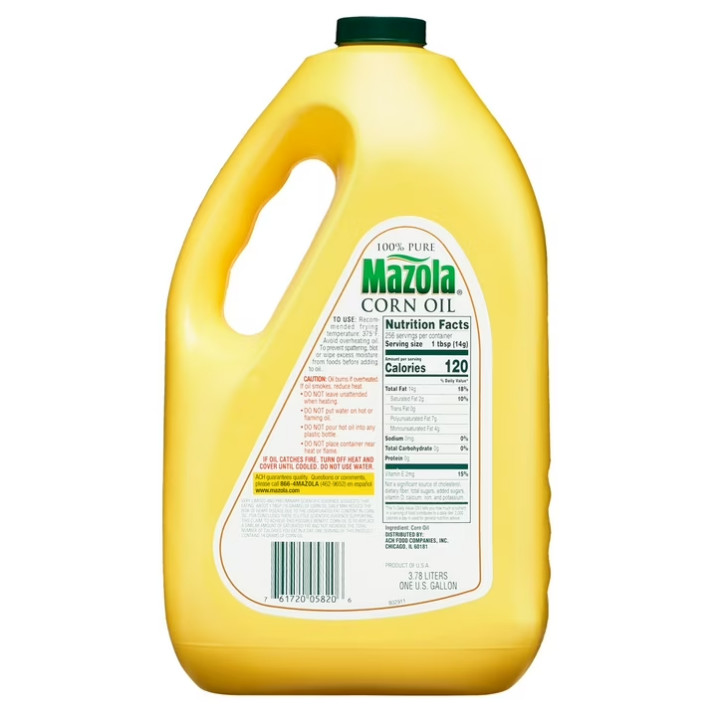 3 PACK Mazola Corn Oil, 1 gallon gallery