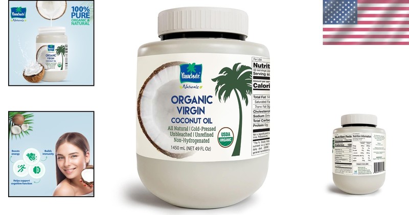 Naturalz Coconut Oil | USDA Certified | Non-Hydrogenated gallery