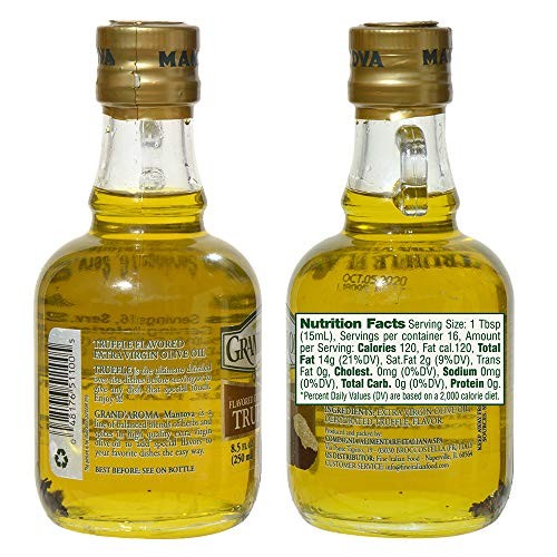 Grand'aroma Truffle Extra Virgin Olive Oil Flavored, 8.5-Ounce Bottles (Pack ... gallery