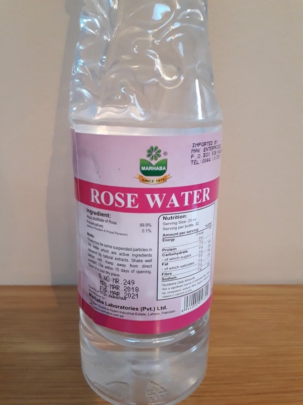 Rose Water ( Arq e Ghulab ) Marhaba, Qarshi, Lifestyle 800ml