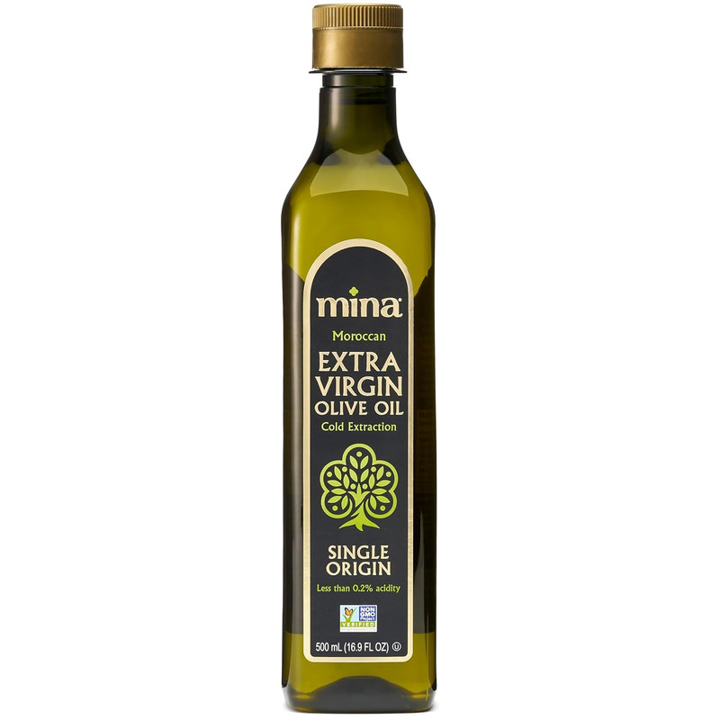 Moroccan Extra Virgin Olive Oil 500ml Cold Pressed High Polyphenol 0.2%