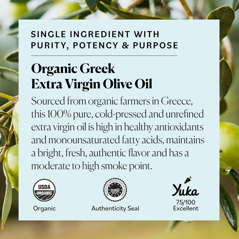 Sky Organics - Organic Extra Virgin Olive Oil, 16.9 Fl Oz (Pack of 1) gallery